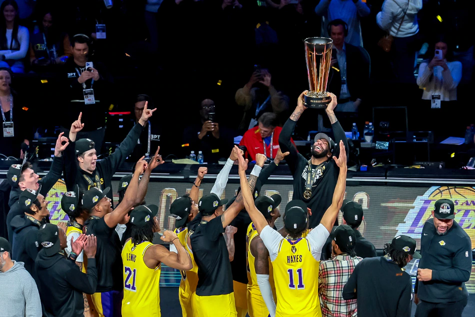 Lakers take down Pacers to be crowned inaugural NBA Cup Champions Image