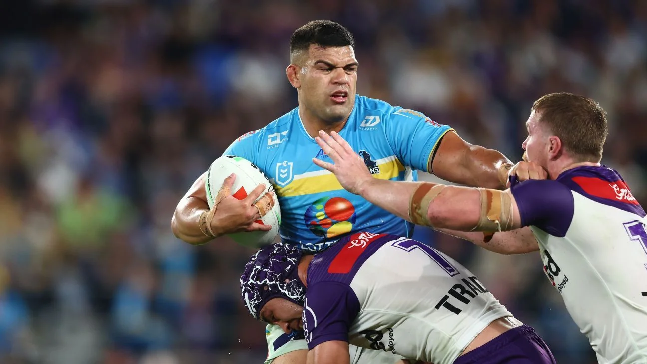 Souths clear enough cap to fit Fifita, Titans to pay half freight until 2027 Image