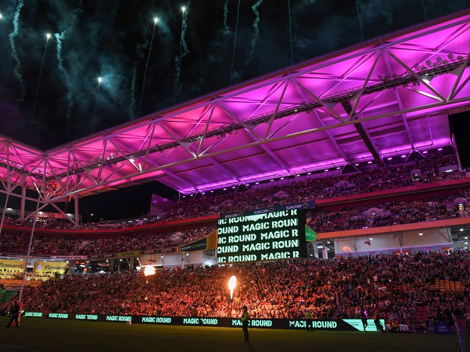 Done deal: NRL’s showpiece Magic Round staying in Queensland long-term Image