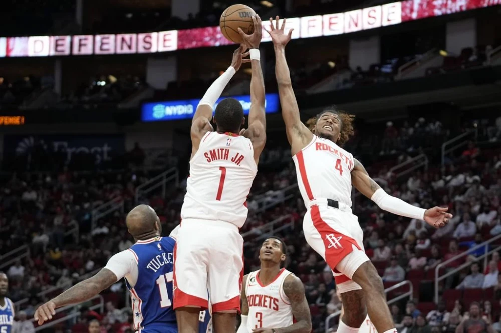 Jalen Green drops 27, Rockets outlast 76ers in double-overtime affair Image