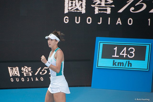 Ajla Tomljanovic beats Serena Williams in her final match Image