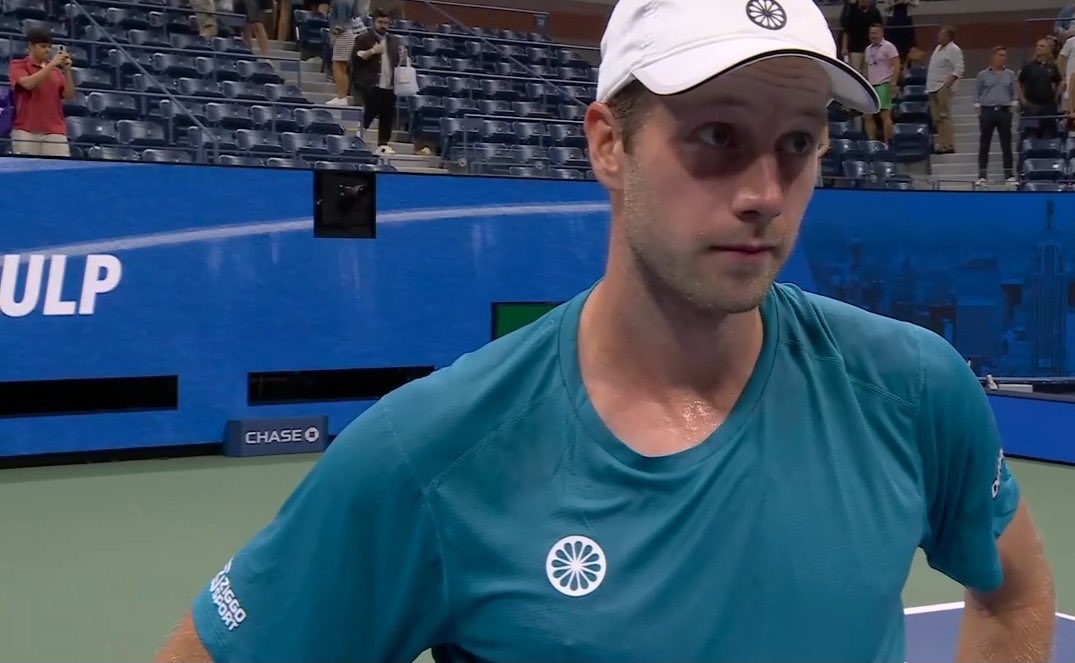 Botic van de Zandschulp stuns Carlos Alcaraz at the 2024 US Open Image