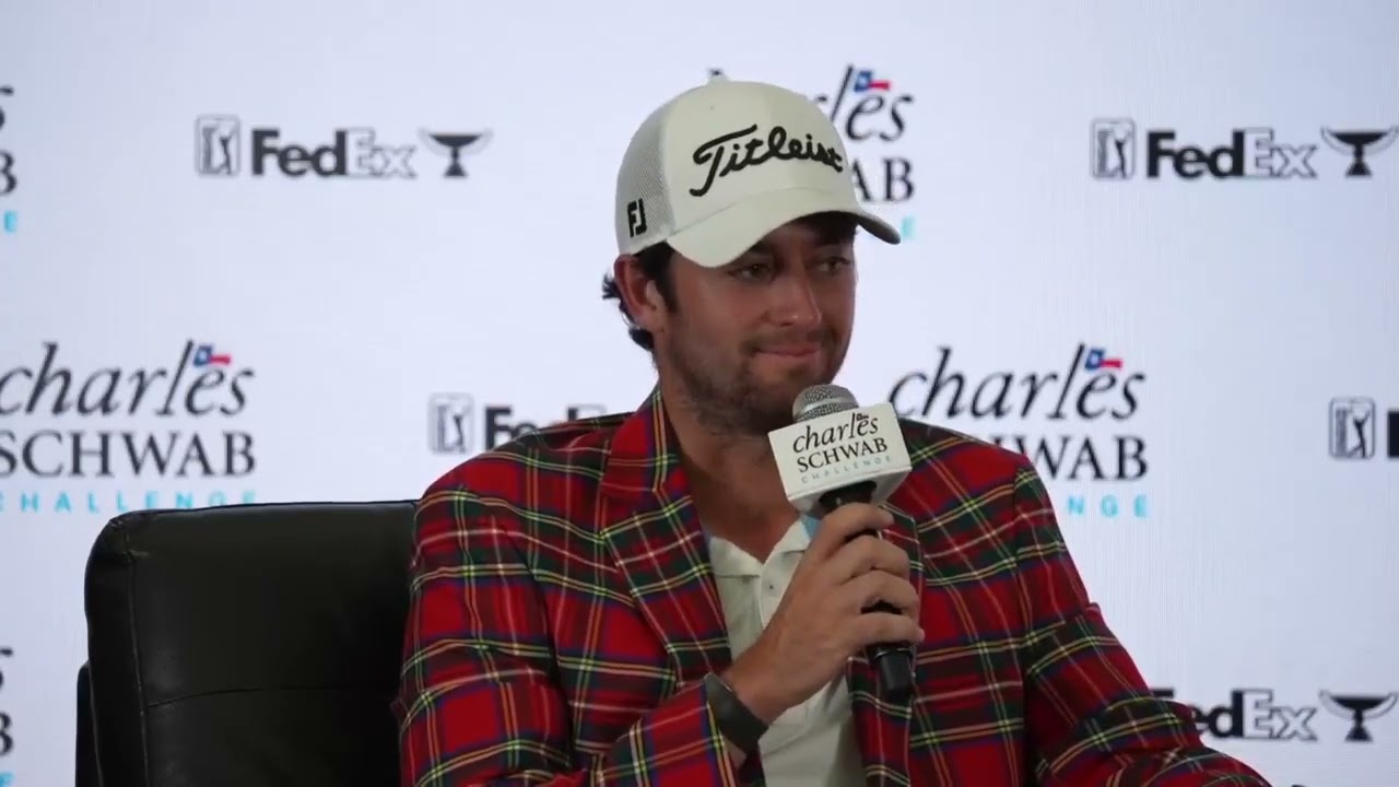 Davis Riley wins the 2024 Charles Schwab Challenge Image