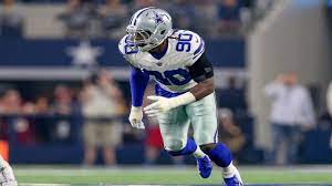 Cowboys defensive end DeMarcus Lawrence injured in practice Image