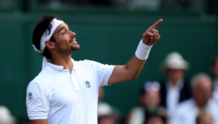 Fabio Fognini tests positive for coronavirus Image