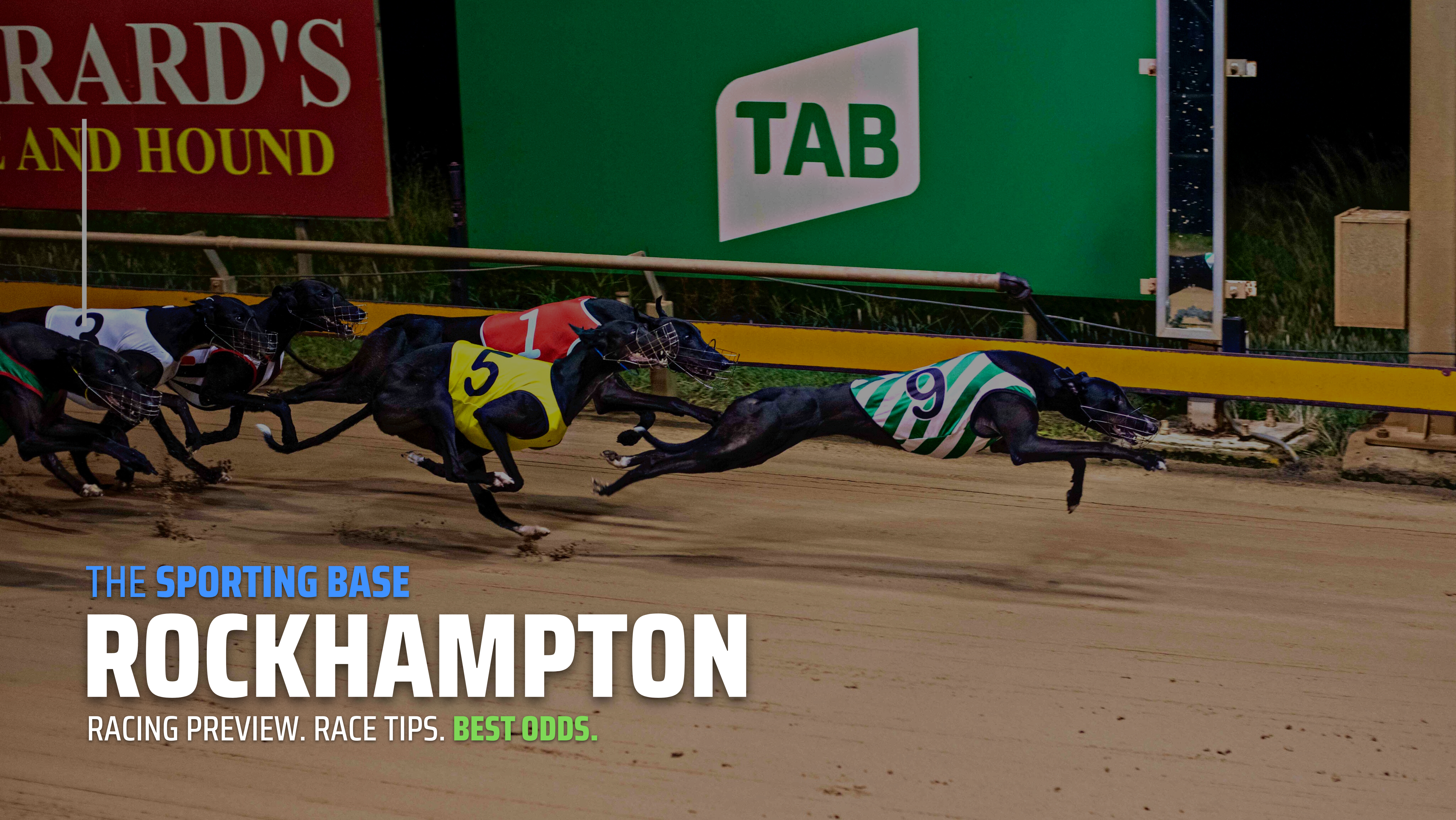 FREE: Rockhampton Greyhounds Tip Sheet & Staking Plan 22nd February Image