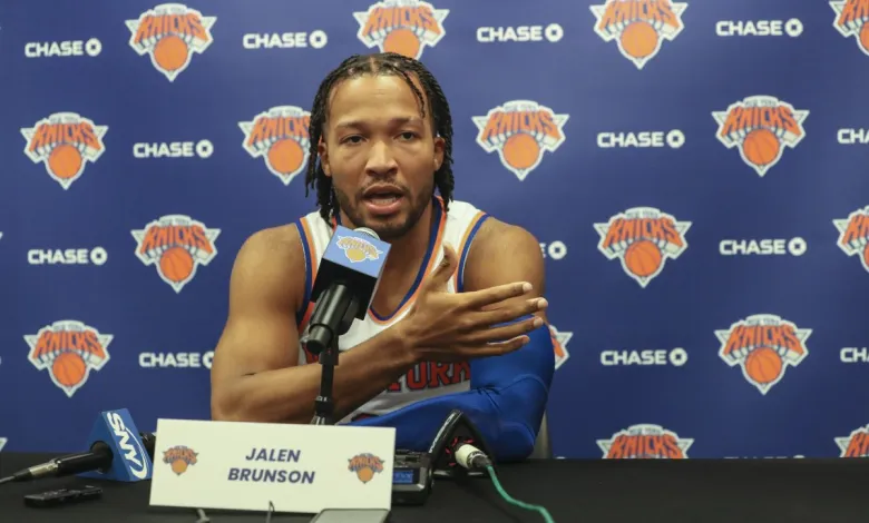 Knicks guard Jalen Brunson scores 55 points in Knicks overtime win over Wizards Image