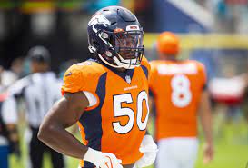 Broncos linebacker Jonas Griffith out for the season with a torn ACL Image