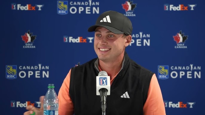 Ludvig Aberg leads after round two of 2024 United States Open Image