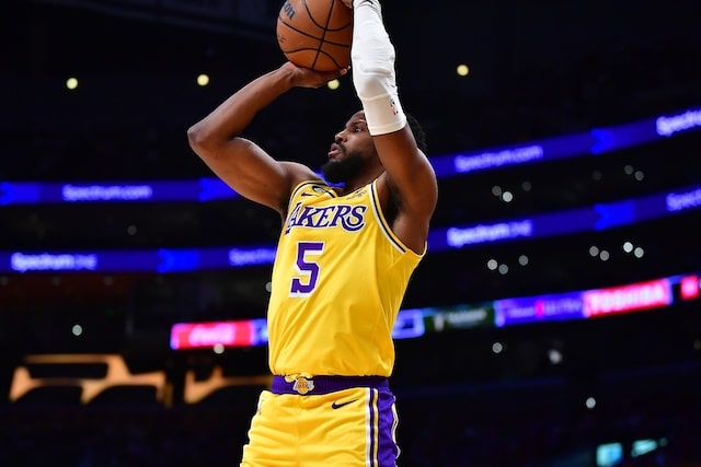 Lakers find balanced scoring in win over the Warriors Image