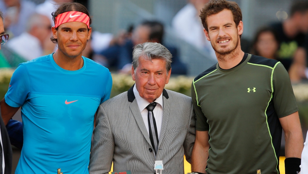 Spanish tennis legend Manuel Santana dies at age of 83 Image