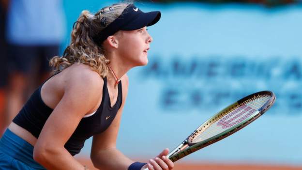 15-year-old Mirra Andreeva making an impact at the Madrid Open Image