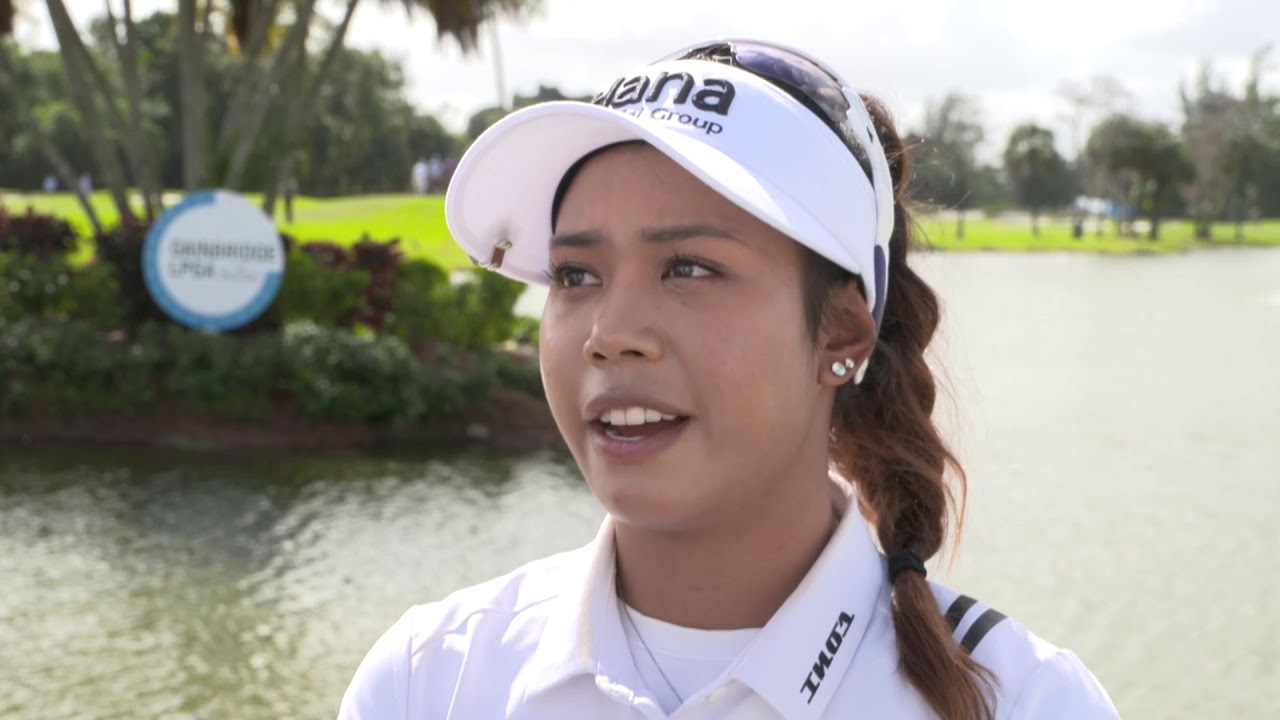 Patty Tavatanakit maintains her lead at the ANA Inspiration Image