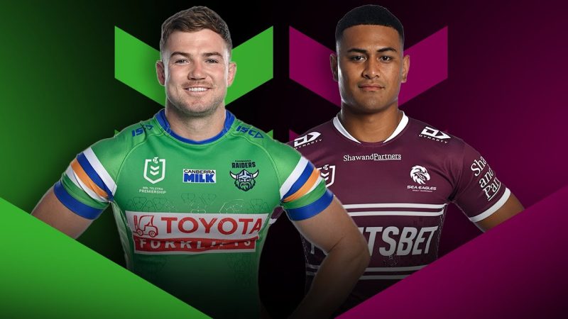 R23: Raiders Vs Sea Eagles - Our Betting Insights & Bets Image