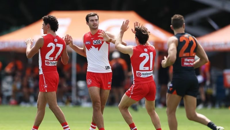 AFL: SYDNEY TEAMS STAMP FLAG CLAIMS Image