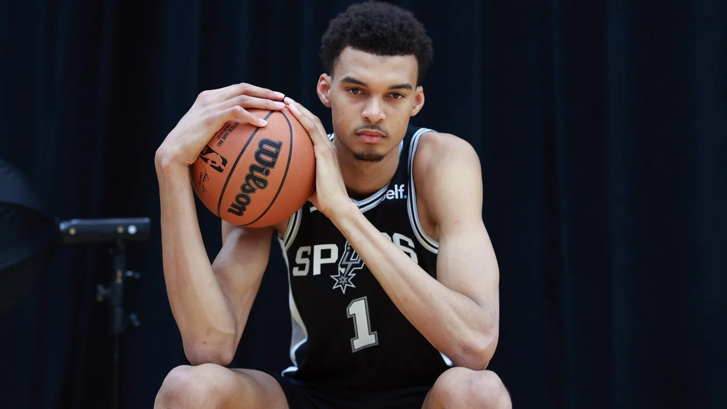 Victor Wembanyama leads the 2023-24 NBA All-Rookie Team Image