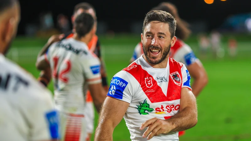 Huge change of heart: Hunt now eager to finish career with Dragons Image