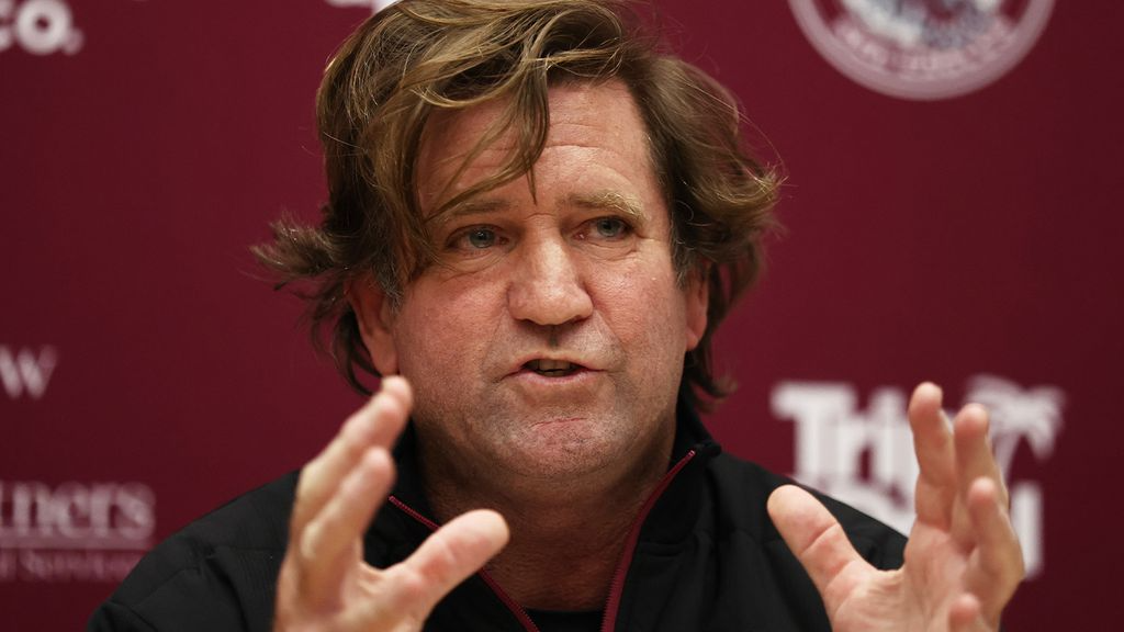 Weeks after calling Hasler safe, Manly is about to dump him Image