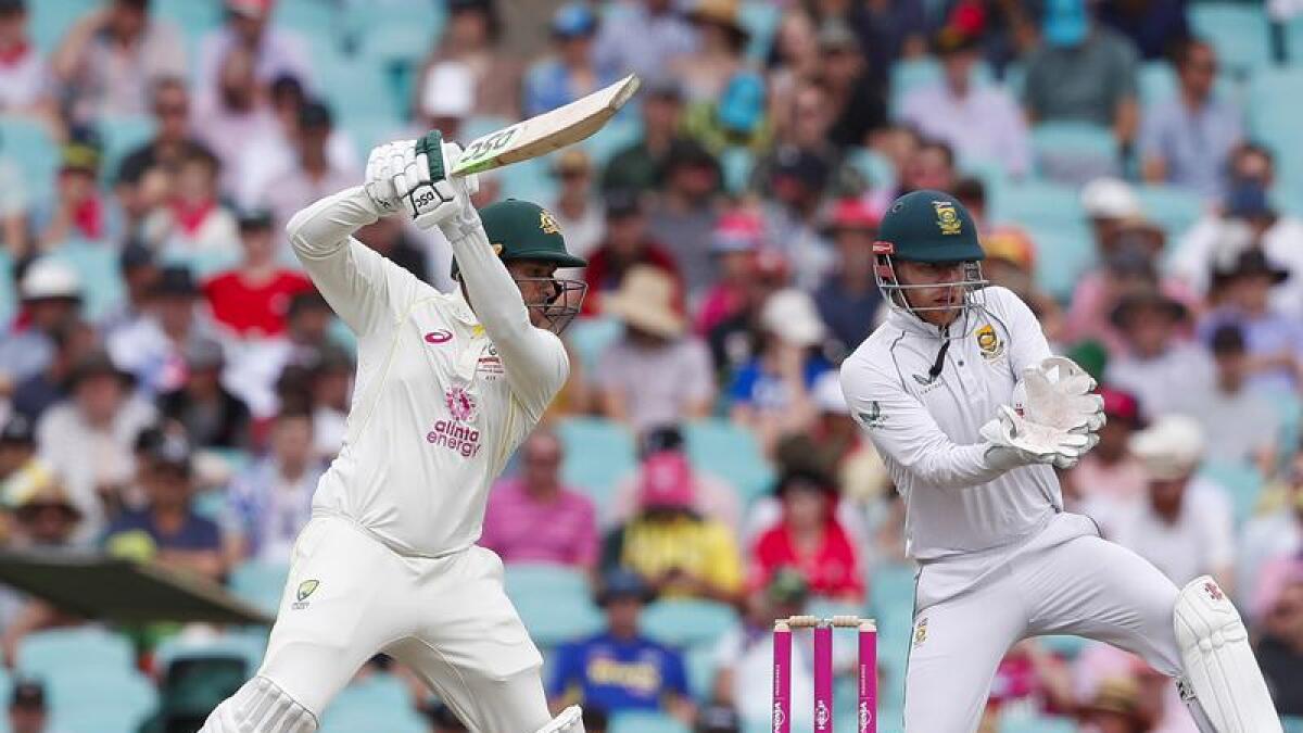 Khawaja, Labuschagne hit fifties as Australia enjoy strong start to shortened Day 1 Image