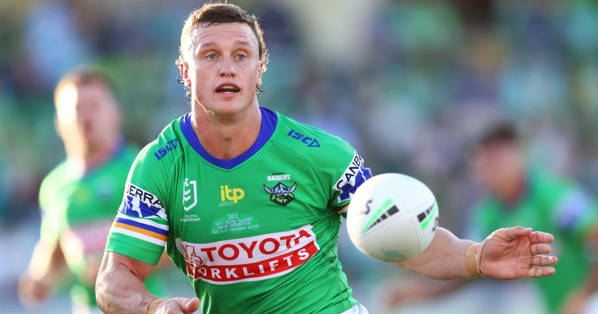 Wighton is considering Souths backflip that would see him stay with Canberra Image