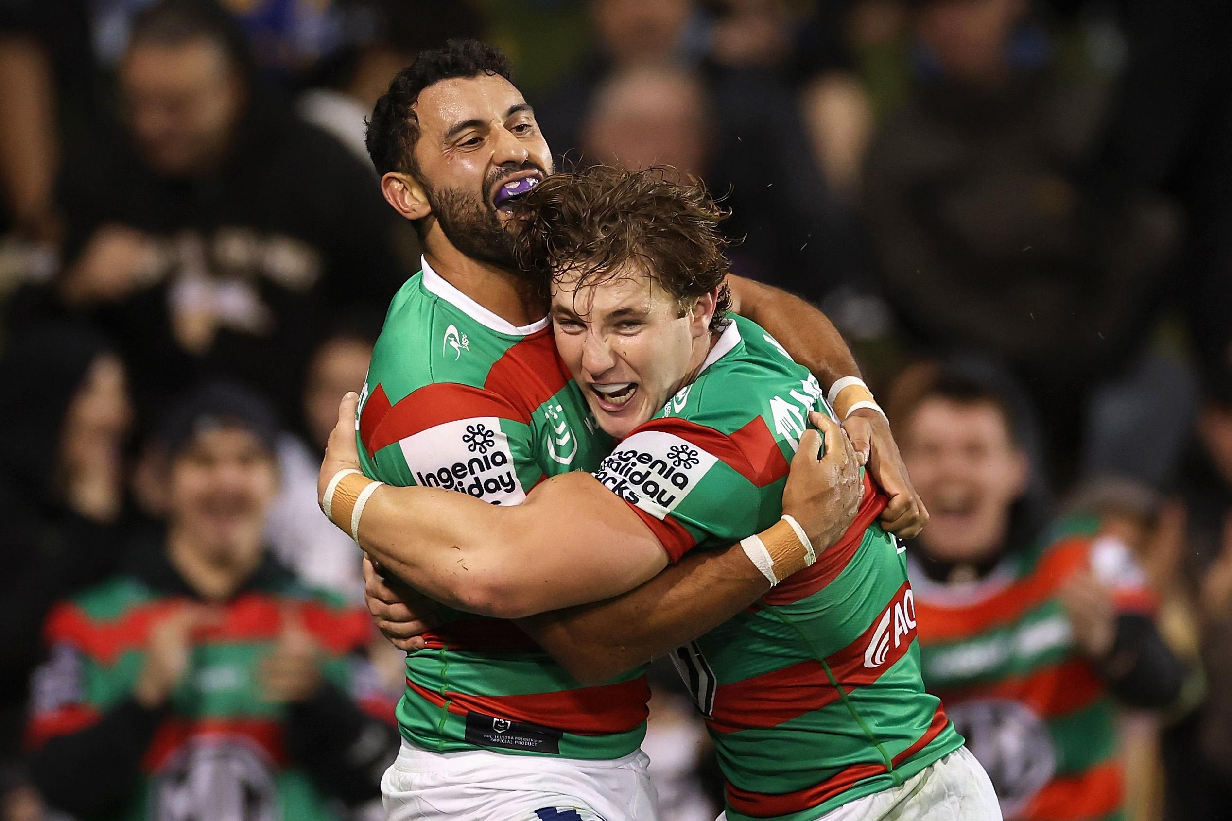 ‘Embrace it’: Johnston calls for pitch invasion when try record falls Image