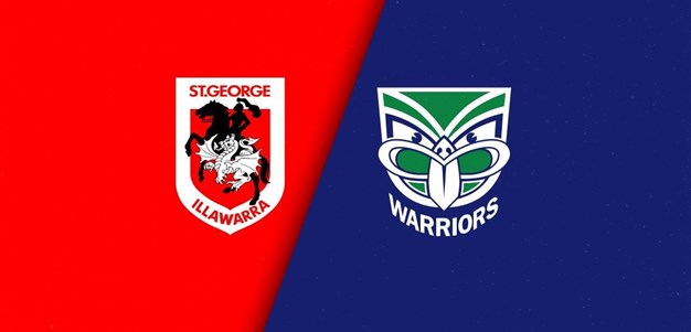 NRL: Warriors Vs Dragons - Stats, Insights & Our Tips Image