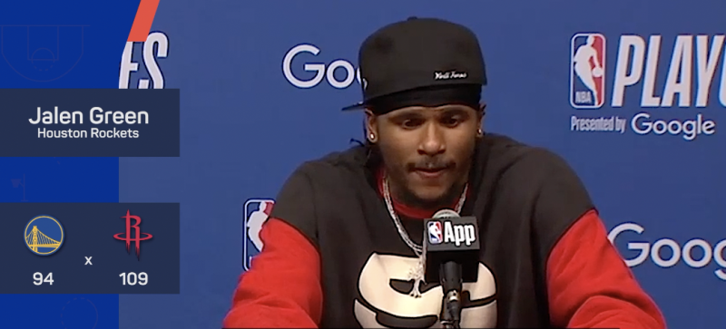 NBA: Jalen Green Reminisces On Younger Days With Steph Curry Image