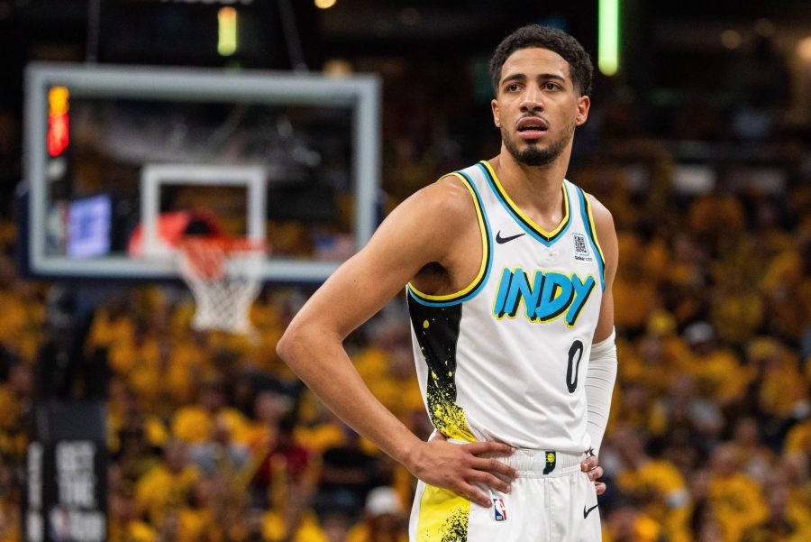 Pacers guard Tyrese Haliburton out for the 2025-26 season with an Achilles injury Image