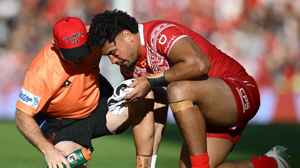 Katoa in hospital recovering from seizure activity, brain bleeding Image