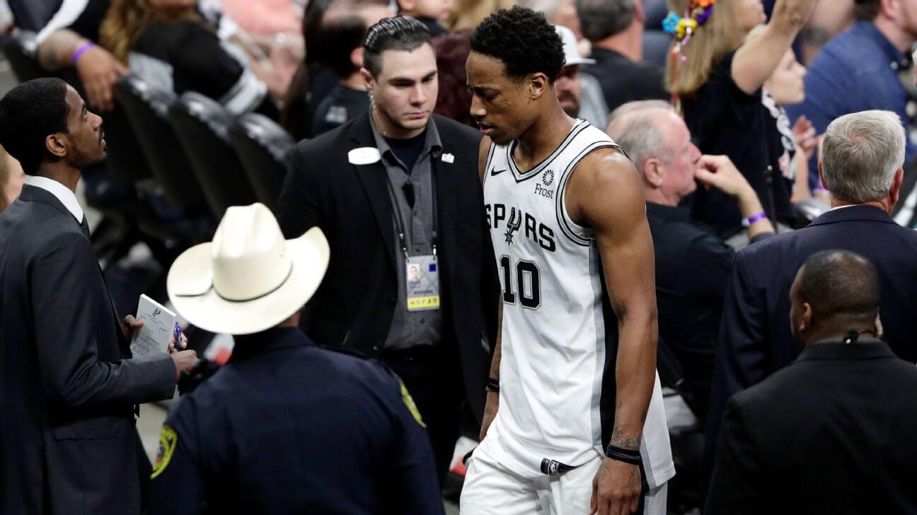 Video: DeMar DeRozan Fined $25,000 For Throwing Ball At Referee Image