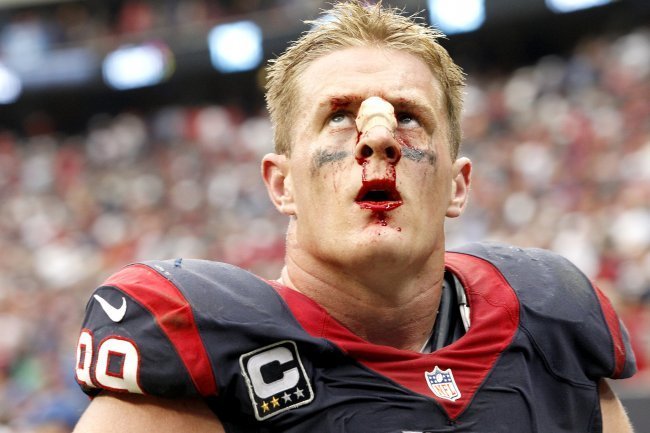 J.J. Watt returns to the Texans lineup for the postseason Image