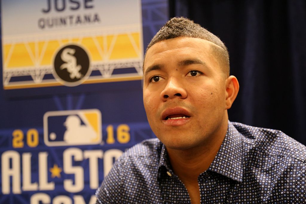 Cubs starting pitcher Jose Quintana injures thumb badly washing dishes Image