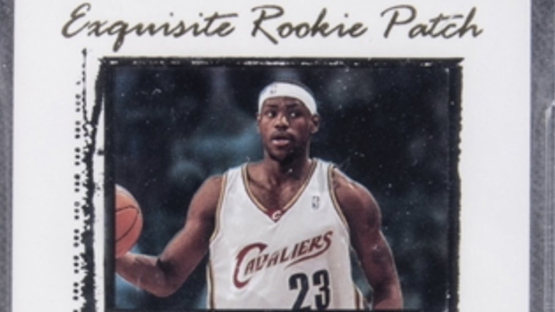 LeBron James rookie card sold for $1.845 million through online auction Image