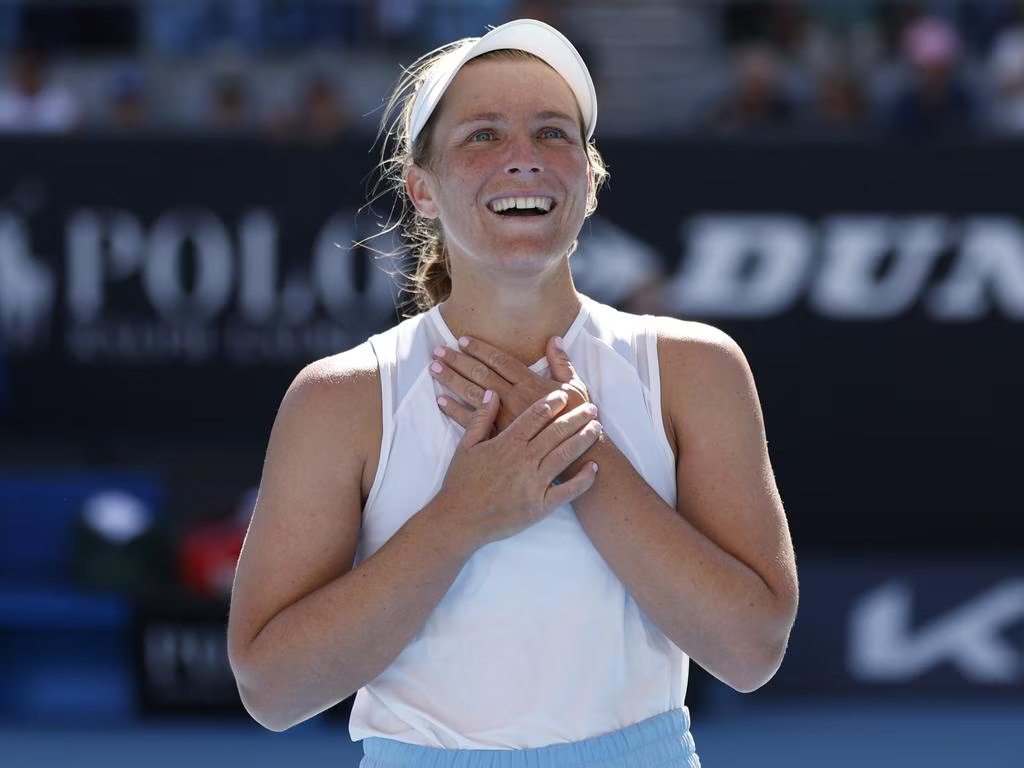 Three games in 15, but Inglis all smiles after running into Świątek-shaped wall Image