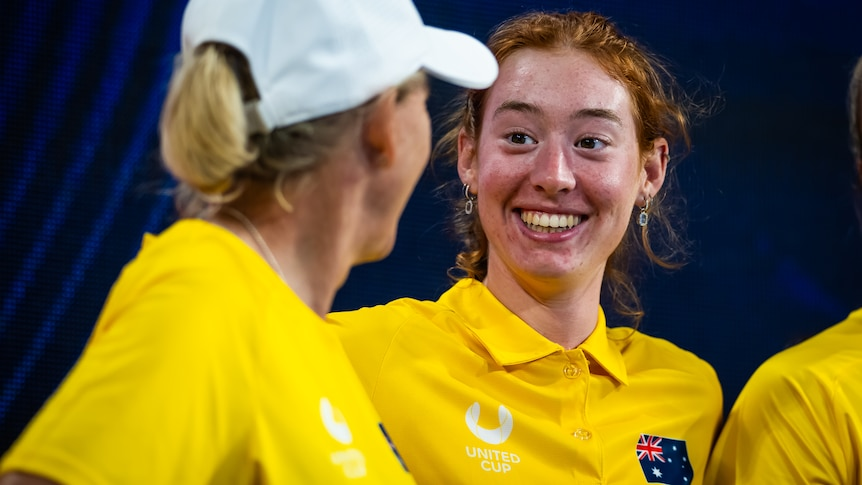 Aussie next gen arrives with teen ace Joint sealing first women's home seed since Barty Image