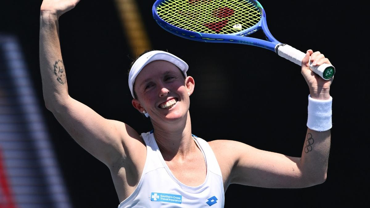 Comeback queen: 'Joyful' Hunter put two years of pain behind her in Melbourne Image